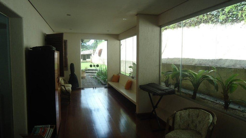 Magnífica Mansão No Miolo Da Granja Viana !! 4 Dorms(2 Suítes) Agora Aluga R$12.000,00 Mais Cond. E Iptu - Ca1524