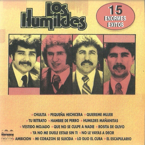 Los Humildes 15 Enormes Éxitos | Cd Música