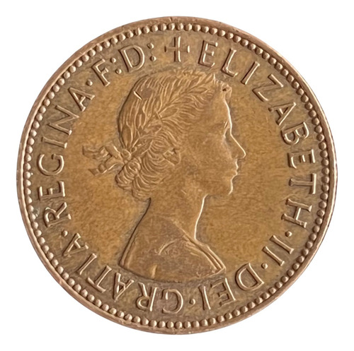 Moeda Oficial Inglaterra Half Penny (anos Variados)