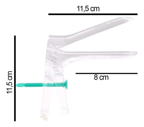 Especulo Vaginal Desechable Talla L