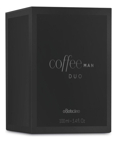 Coffee Man Duo Deo Colônia 100ml O Boticário Para Masculino