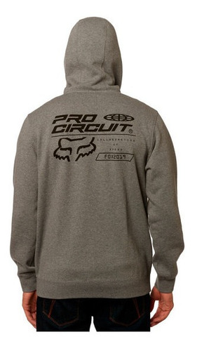 Imagen 8 de 8 de Buzo Fox Pro Circuit Zip Fleece #23058-185