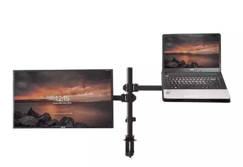 NEWO Soporte Doble 2 Monitor y Notebook brazo escritorio B50