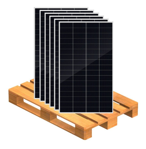 Kit Painel Solar Fotovoltaico 6 Unidades 350w