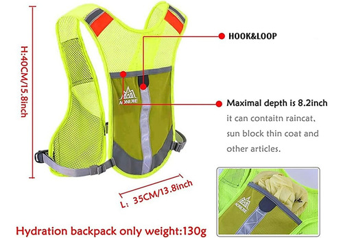 Aonijie Mochila De Hidratación Para Senderismo Al Aire Libre