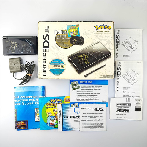 Nintendo Ds Lite Edicao Palkia E Dialga Nintendo Ds (promo)