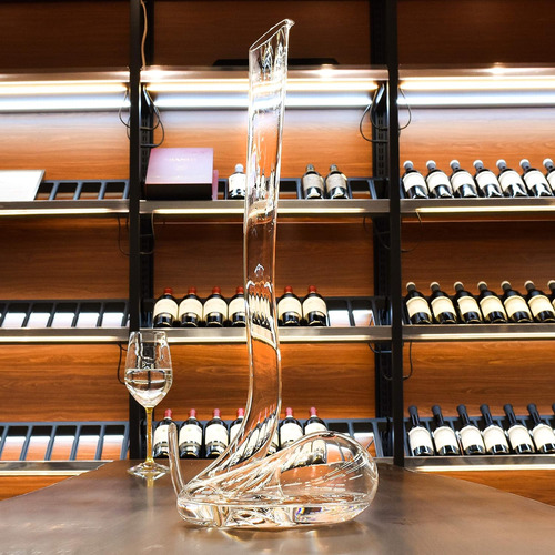 Le Sens Amazing Home Decantador De Vino De Cristal Cobra