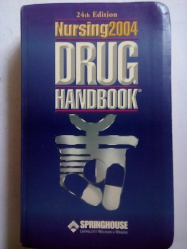 Libro Enfermería Medicina Nursing Drug Handbook