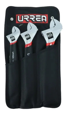 Juego Llaves Ajustables Mango Rubbergrip Urrea 795g 32802668 | Meses sin  intereses