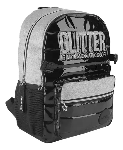 Mochila Escolar Nena Lentejuelas Magicas Colores Grande Love
