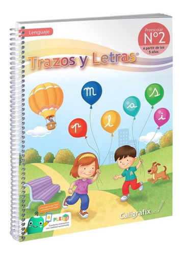 Libro Trazos Y Letras 2 Preescolar Kinder Lenguaje