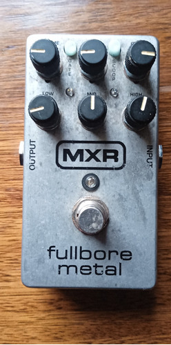 Pedal Mxr Fullbore Metal M116  Usado Excelente Estado