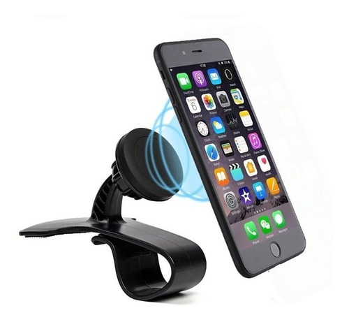 Imagen 1 de 6 de Soporte Porta Celular Plancha Tablero Auto Camioneta Iman