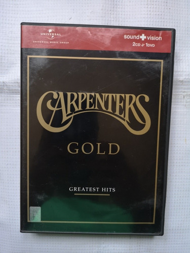 Carpenters Éxitos Gold Dvd 3 Discos Videos Películas Dvd 