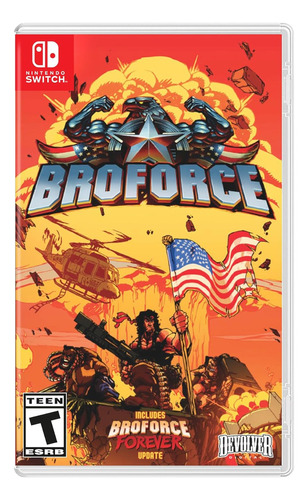 Jogo Broforce Deluxe Edition Nintendo Switch Midia Fisica