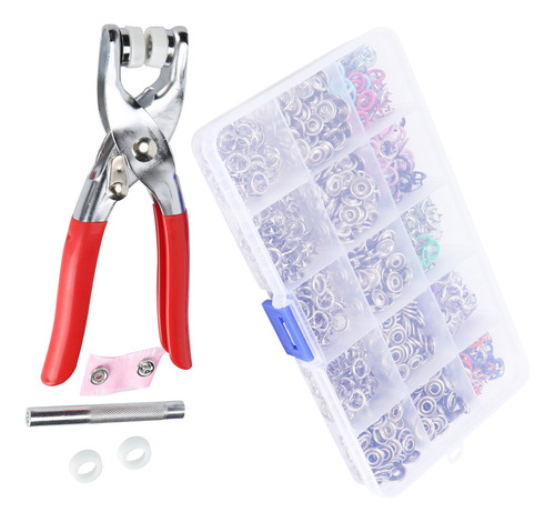 Presione Stud 200 Juegos De Broches Huecos De Metal Con Punt
