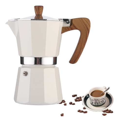 Cafetera Moka Teapot Espresso, 3 Tazas De 150 Ml
