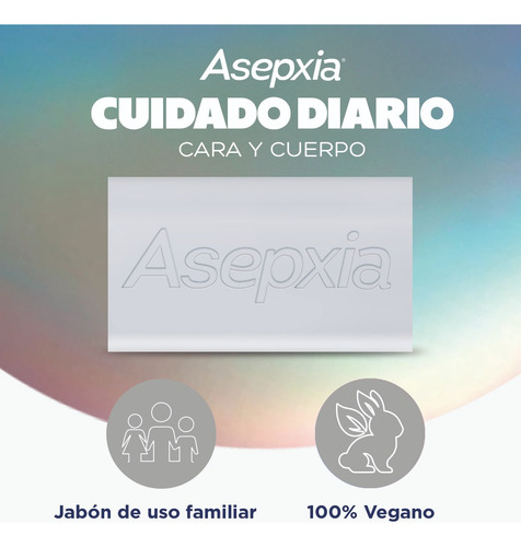 Asepxia 4 Pack Jabón En Barra Neutroderma Cara Y Cuerpo 100g
