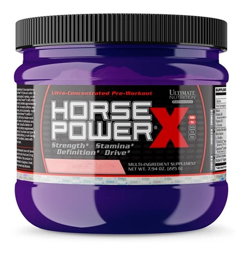 Pré Treino Horse Power 225g - Ultimate Nutrition - Importado