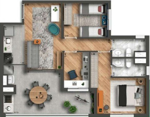 Imagem 14 de 15 de Apartamento - Ap00993 - 69813310