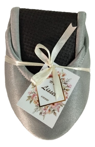 Paquete 110 Flats Basic Satin Pantufla Eventos Bodas Xv Sat1