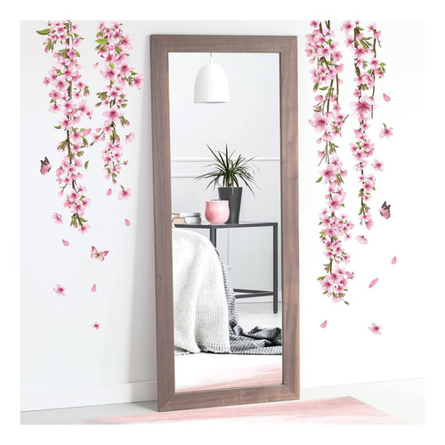 Calcomanías De Pared De Flores De Flor De Calcomanía De Flor