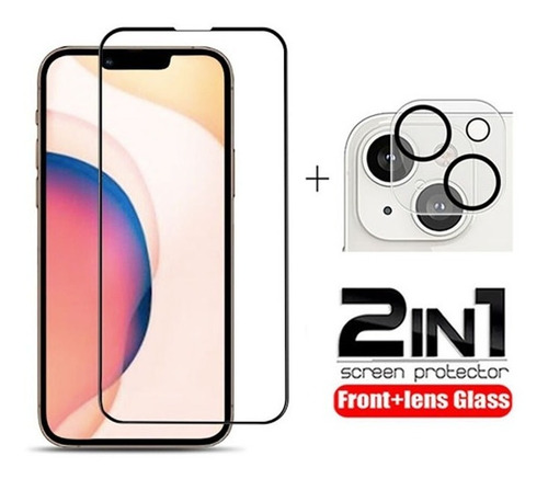 Imagen 3 de 7 de Protector Pantalla Camara Vidrio Templado iPhone 14 Pro, Max