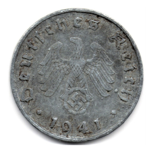 Alemania 10 Reichspfennig 1941 Berlín Tercer Reich 