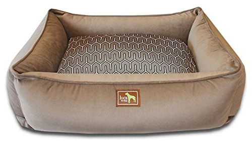 Luca For Dogs Cama Para Perros Con Funda De Fácil Lavado, Pe