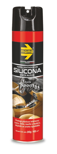 Abrillantador De Silicona Para Autos Aroma Sport Momo Momo