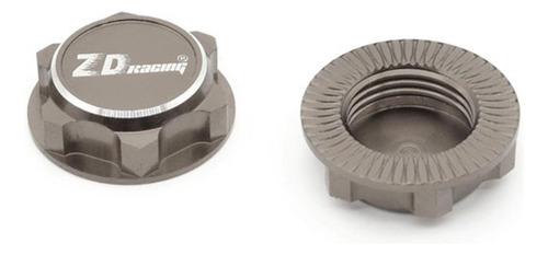 Universal 4 Piezas De Metal 17mm Juego De Gris Titanio