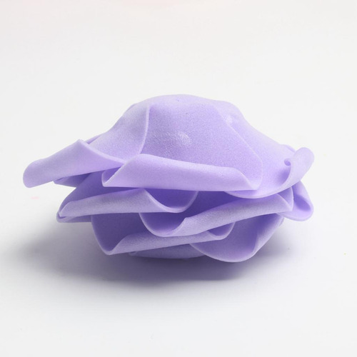 100pcs Espuma Cabeza Foam Flores Artificiales Púrpura