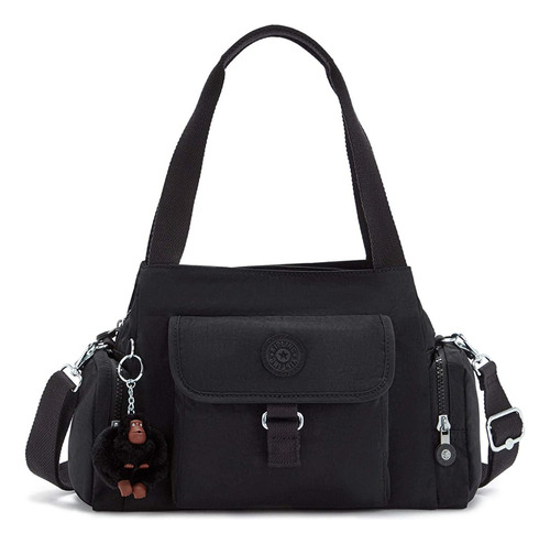 Cartera Kipling - Modelo Felix L Black Negro