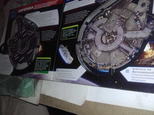 Star Wars Millennium Falcon Yt-1300 Guia En 3-d Lucas Books (Usado)