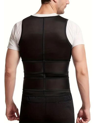 Faja Camisa Tipo Tanque De Compresión Para Hombre-2 Bandas