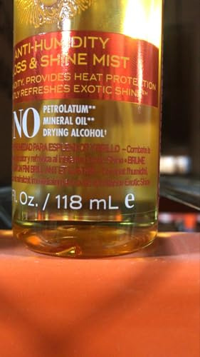 Aceite De Argán Creme Of Nature 4 Oz. Brillo Mist
