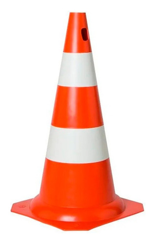 Cone Transito Nbr 15071/2015 Flexível Laranja 76cm