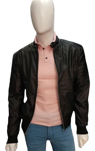 Chamarra vinil hombre sale