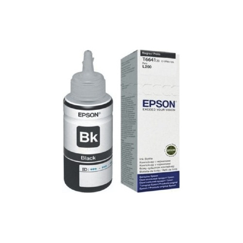 Cartucho Epson T664120 Negro Recarga 70ml