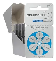 Comprar Pilas Power One P675. Para Audifono Medicado. 06 Pilas.
