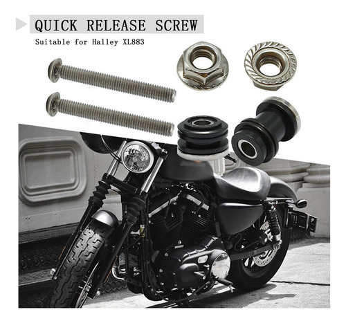 Detachable Sissy Bar Backrest Docking Hardware Kit Fit F Anx