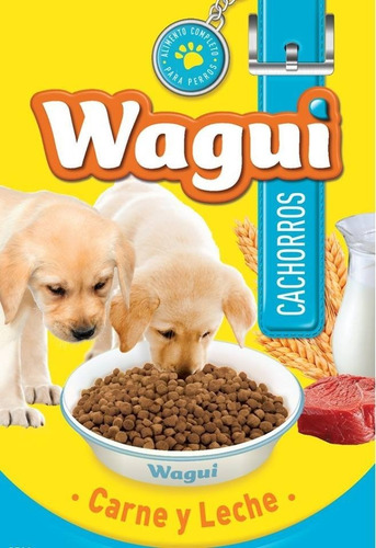 Imagen 4 de 4 de Alimento Wagui Para Perros Cachorros Puppy Bolsa X 8 Kg