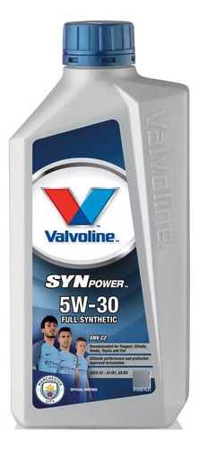Aceite 5w30 Valvoline Full Sintetico Synpower Acea C2 1 Lt