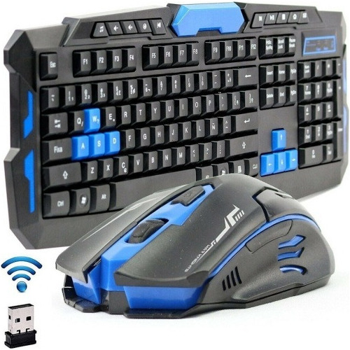 Combo Teclado + Mouse Gamer Inalambrico Bola 8 Uruguay..