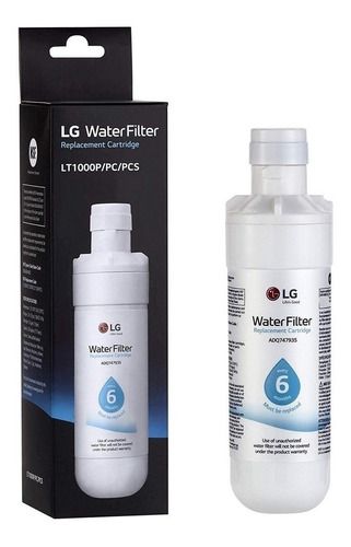 Filtro De Agua Para Nevecones LG, Adq74793501  Lt1000