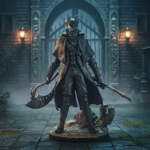 The Old Hunter Bloodborne Action Figure | MercadoLivre