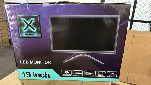 Monitor 19 Widescreen Led Com Saídas Vga E Hdmi - Isync