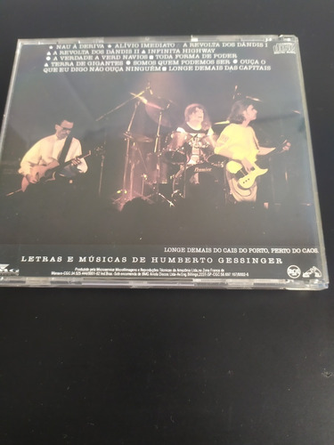 Cd Engenheiros Hawaii - Alivio Imediato (1989) Usado (Usado)