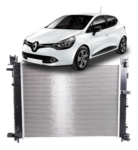 Radiador Motor Mecanico Renault Clio 1.2 2013 - 2018 Con A/c