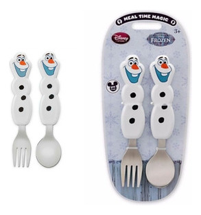 Cubiertos Olaf O Monsters University Disney Store
